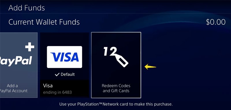 Redeem Codes and Gift Cards